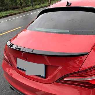 2014-19 Mercedes Benz CLA Boot Spoiler (Black) - Image 5