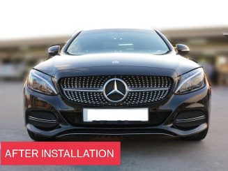 2015-18 Mercedes Benz C Class Diamond Grill - Image 8