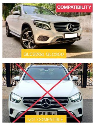 2016-19 Mercedes Benz GLC GT Chrome Grill - Image 6