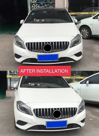 2013-15 Mercedes Benz A Class GT Grill - Image 7