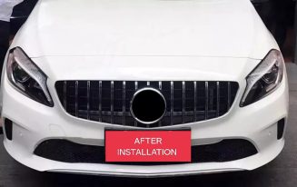 2016-18 Mercedes Benz A Class GT Grill - Image 7