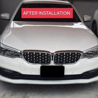 2017-20 BMW 5 Series G30 Diamond Grill - Image 8