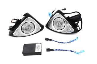 Mercedes Benz C Class W205 3D Tweeter Covers