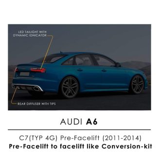 2015-18 Audi A6-S6 Facelift Conversion Kit - Image 3