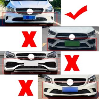 2014-19 Mercedes Benz CLA Front Lip Spoiler - Image 6