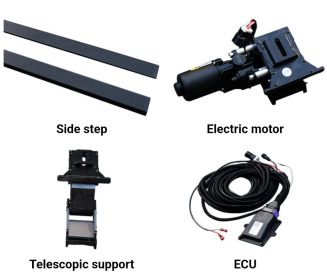 2018+ JEEP Wrangler Electric Side Steps - Image 2